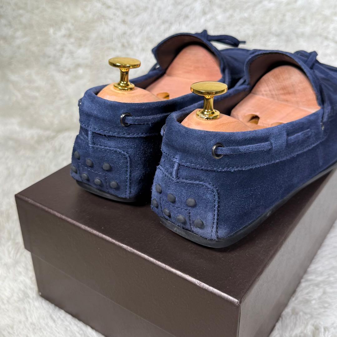 【Tod's】トッズ 8 ゴンミーニ ドライビングシューズ ブルー