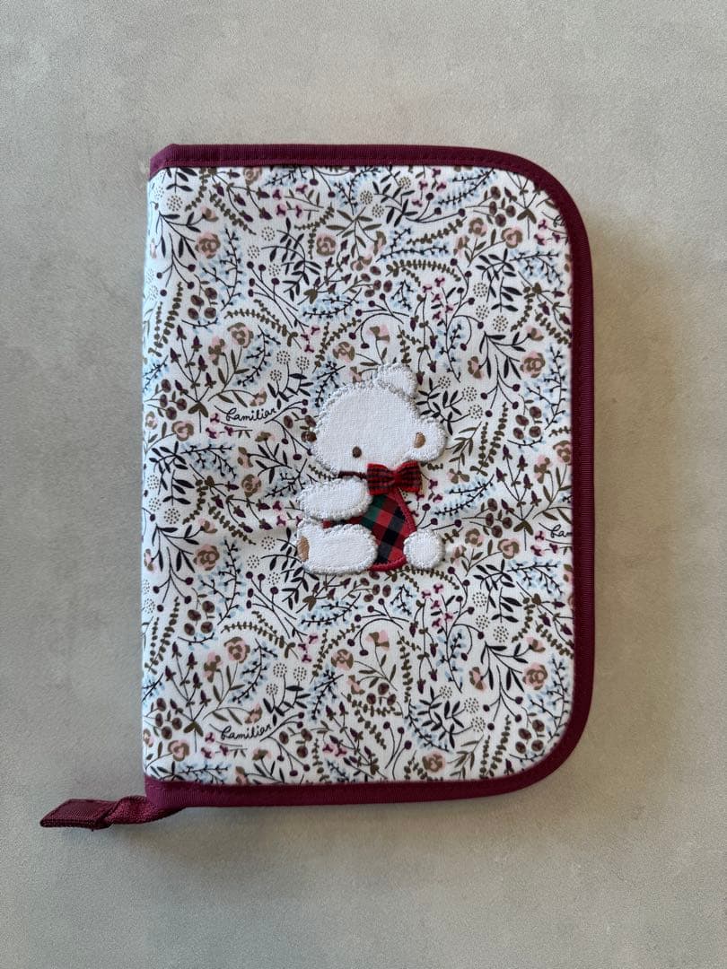 母子手帳　新品未使用　ファミリア