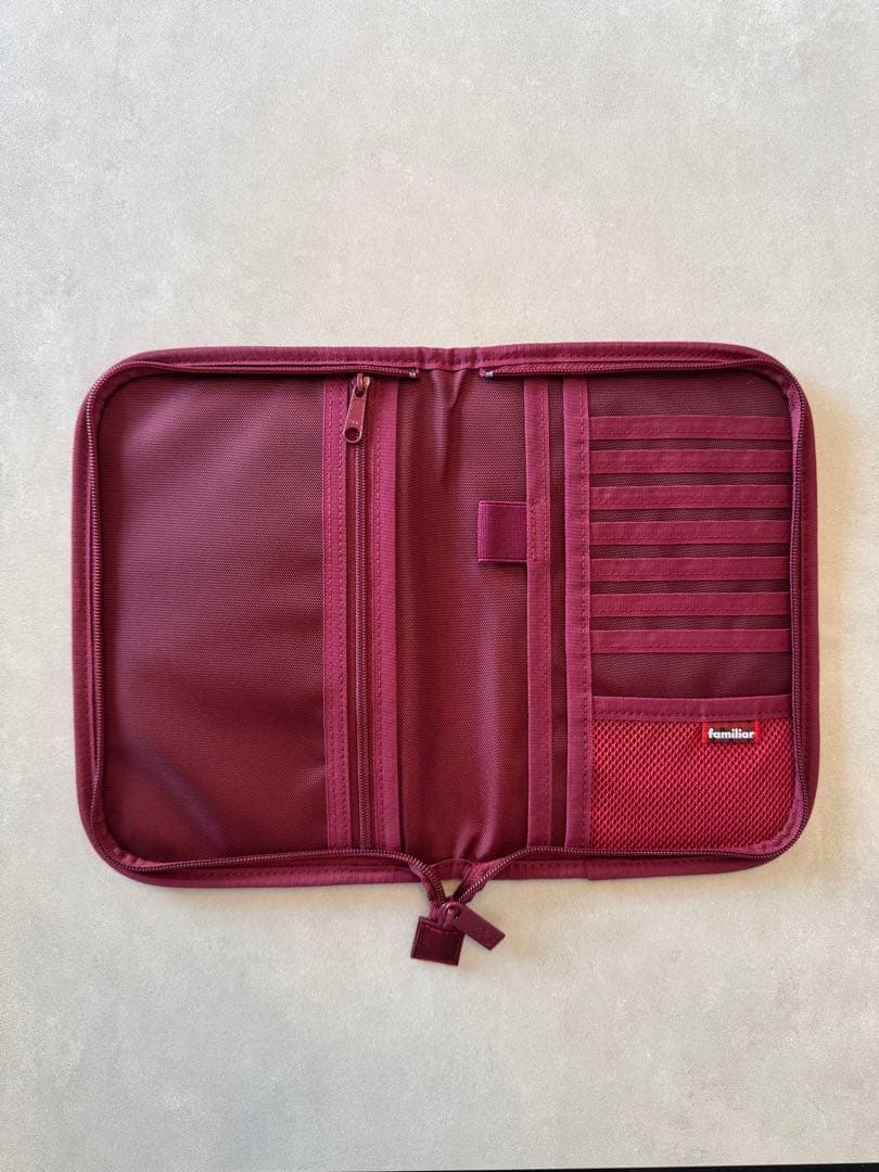 母子手帳　新品未使用　ファミリア