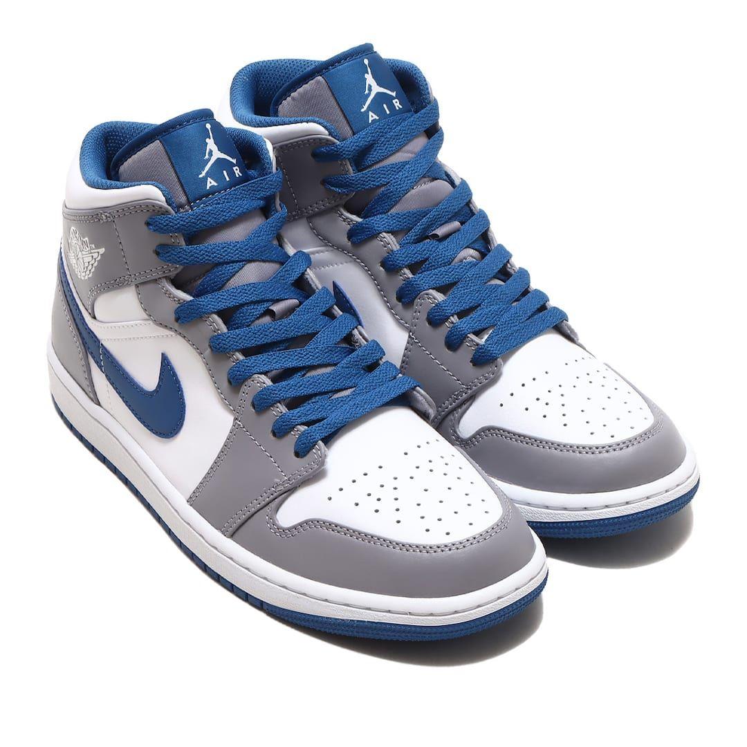 AIR JORDAN 1 MID TRUE BLUE DQ8426-014 エア