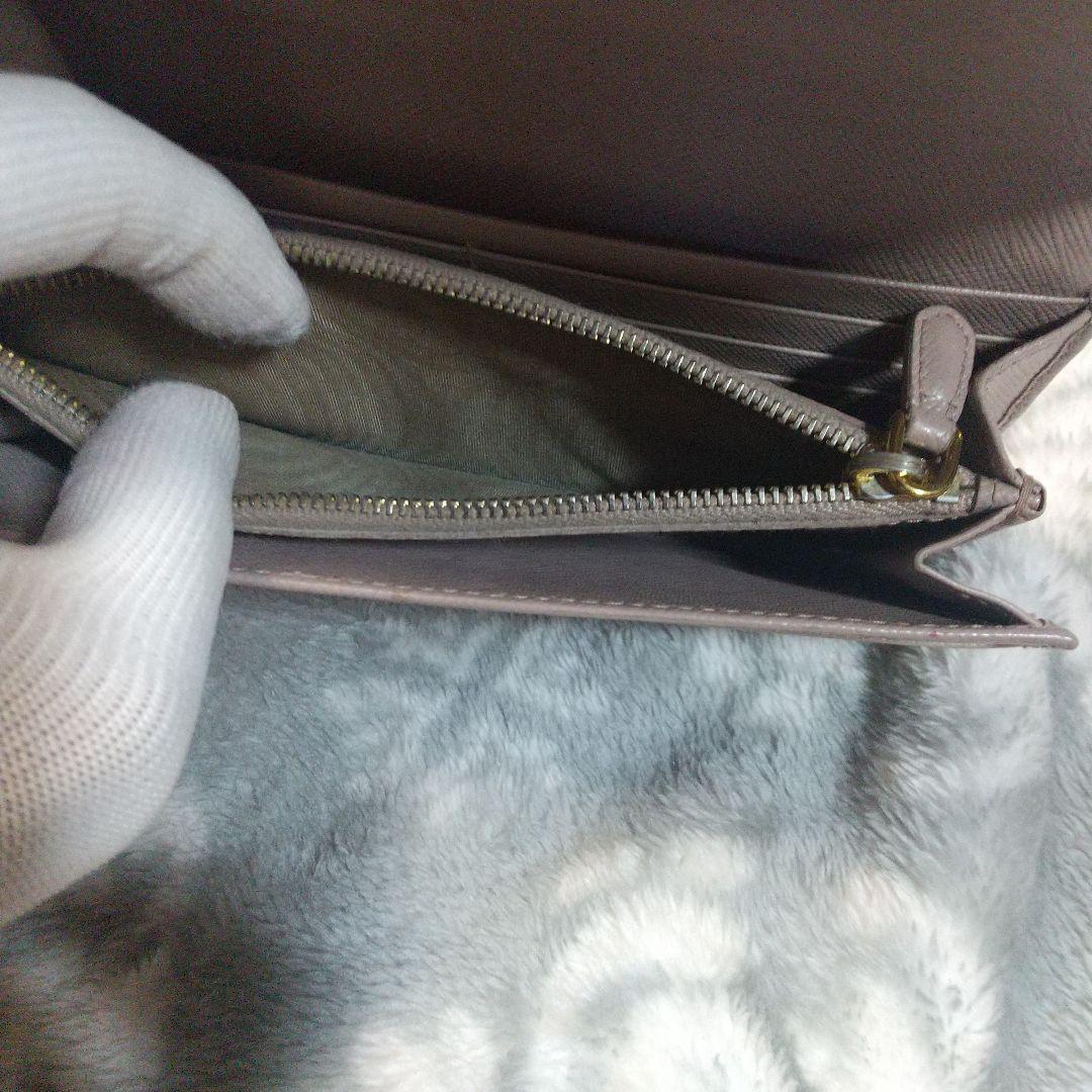 PRADA サフィアーノ リボン付き長財布