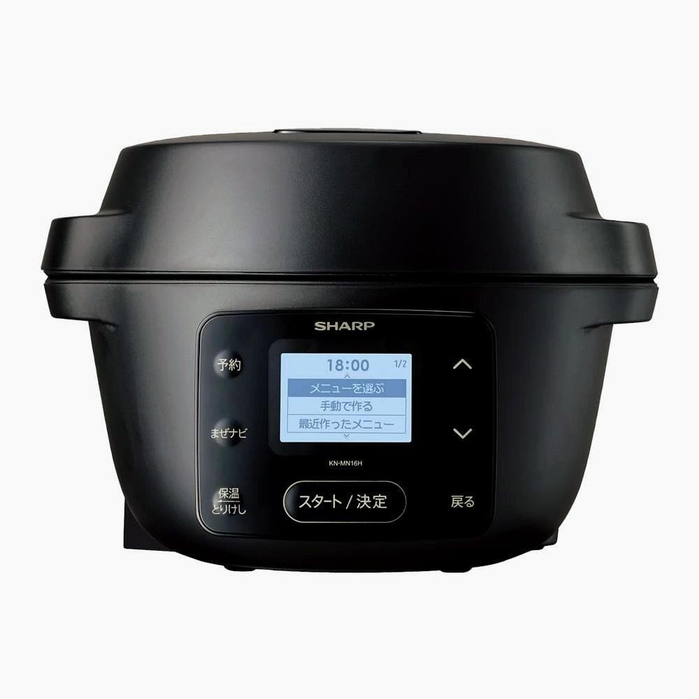 SHARP KN-MN16H-B 自動調理器 ブラック　ヘルシオ　ホットクック