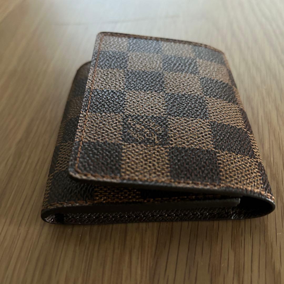 美品☆ルイヴィトン ダミエ 名刺 カードケース