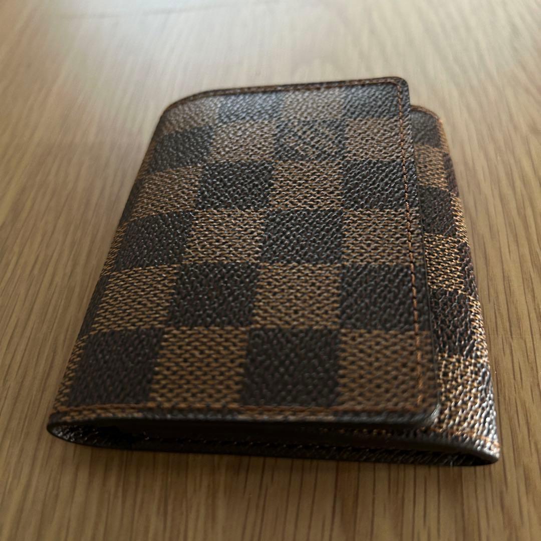 美品☆ルイヴィトン ダミエ 名刺 カードケース