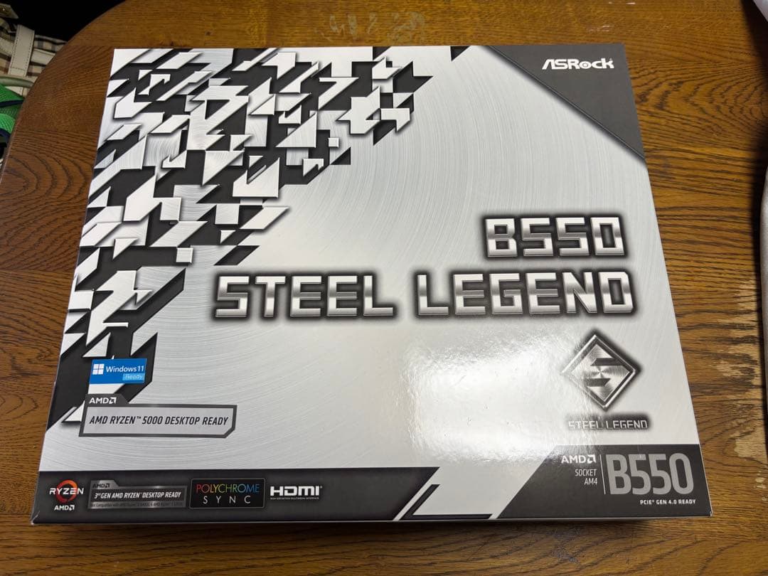 ASRock B550 Steel Legend マザーボード