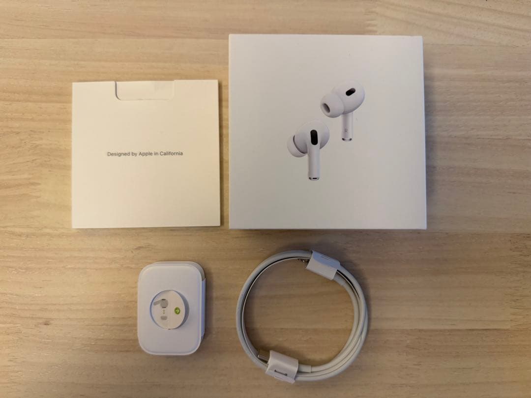 【9/16値下げ】AirPods Pro (第2世代) 正規品　美品　付属品完備