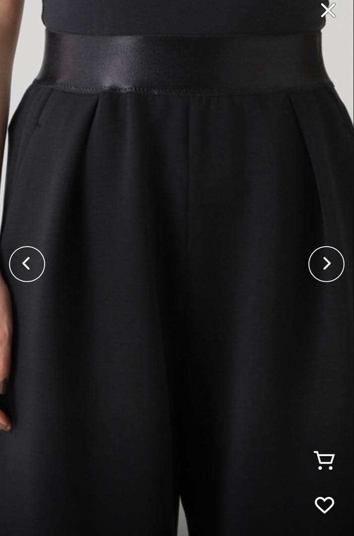 Deuxieme Classe dumblefit タックパンツ　36