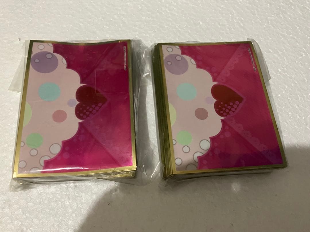 ラブライブ　スクフェス　封筒　スリーブ　金枠　未開封　2点