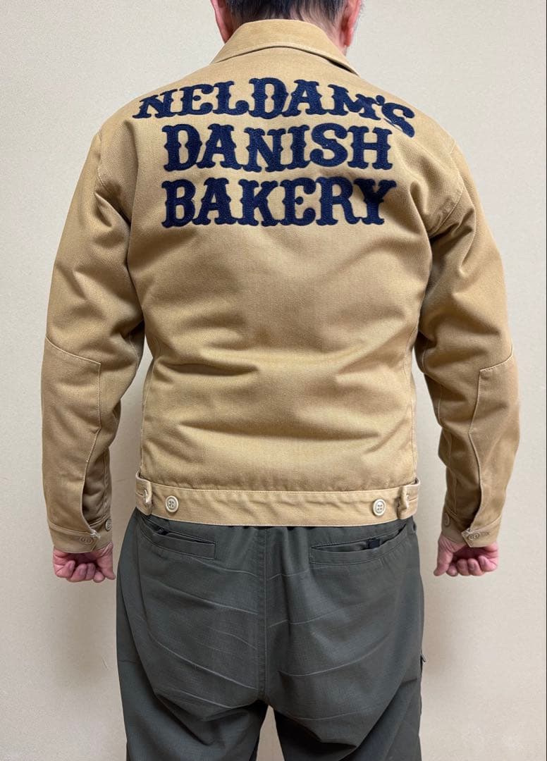 【3】Cushman ジャケット　ベージュ カバーオール C-7