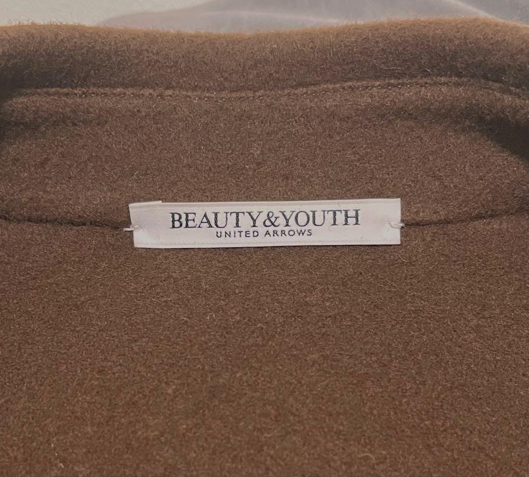 ★XSサイズ★【BEAUTY&YOUTH】リバーテーラードミドルコート／ブラウン
