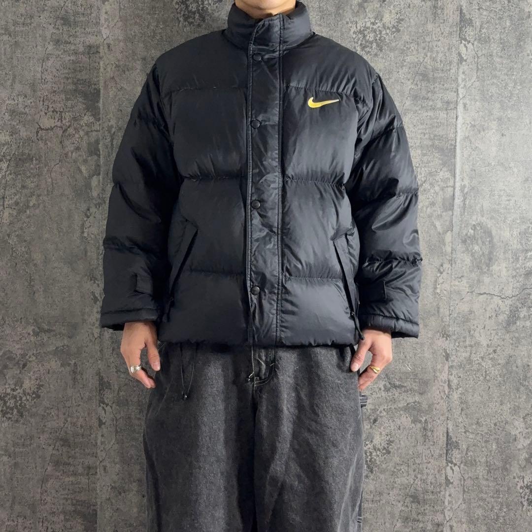 ジャケット・アウター 90s OLD NIKE puffer down jacket black L