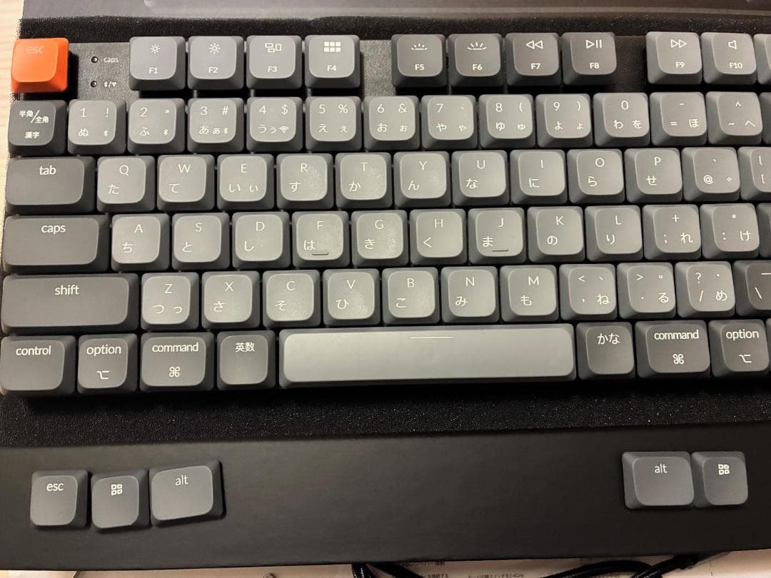 Keychron K1 Max 茶軸 JIS RGB ホットスワップ