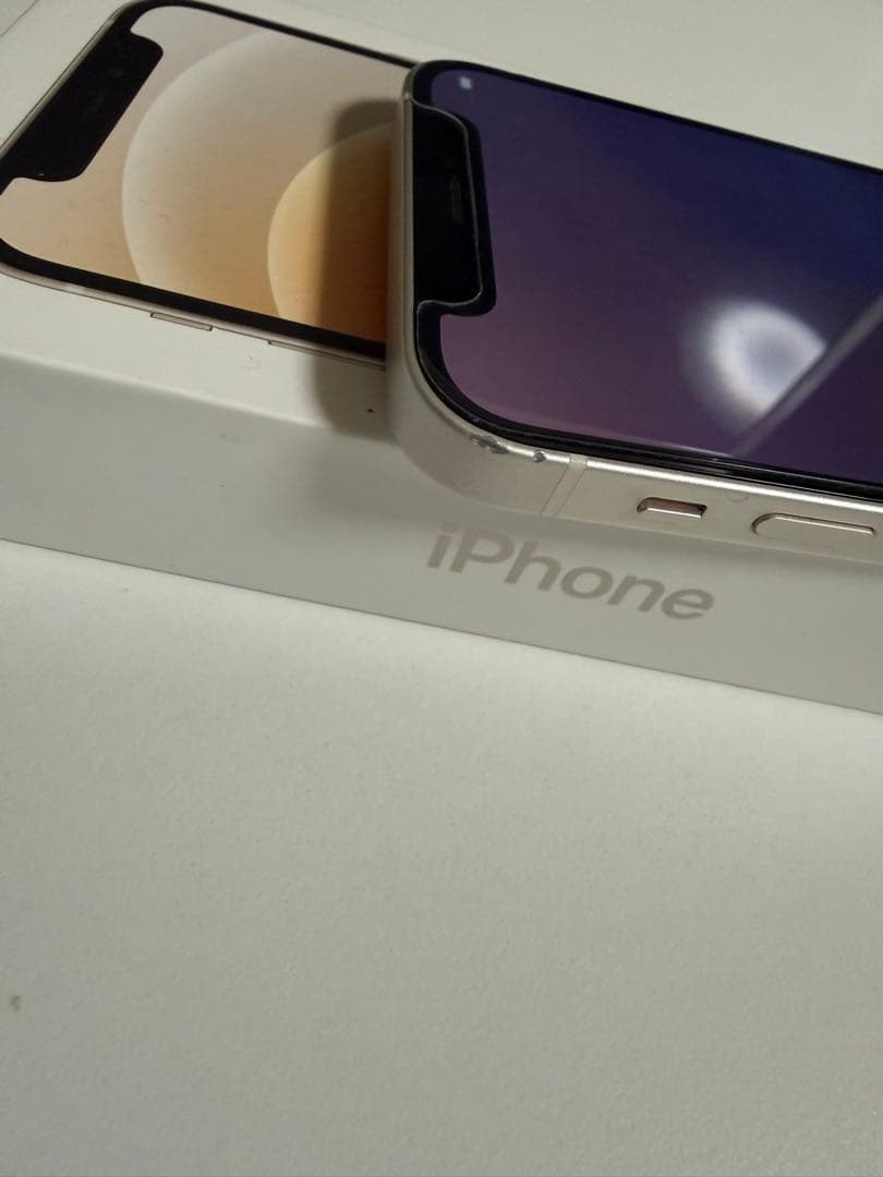 iPhone 12 mini ホワイト 箱付き ケーブルなし