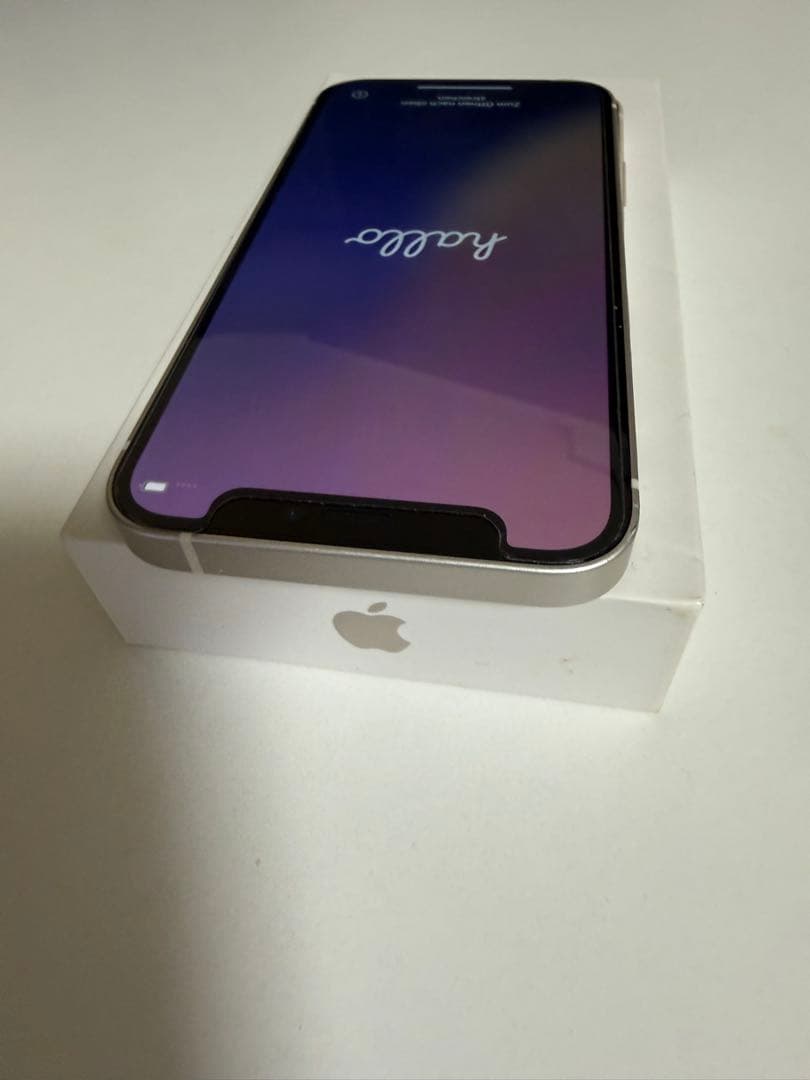 iPhone 12 mini ホワイト 箱付き ケーブルなし