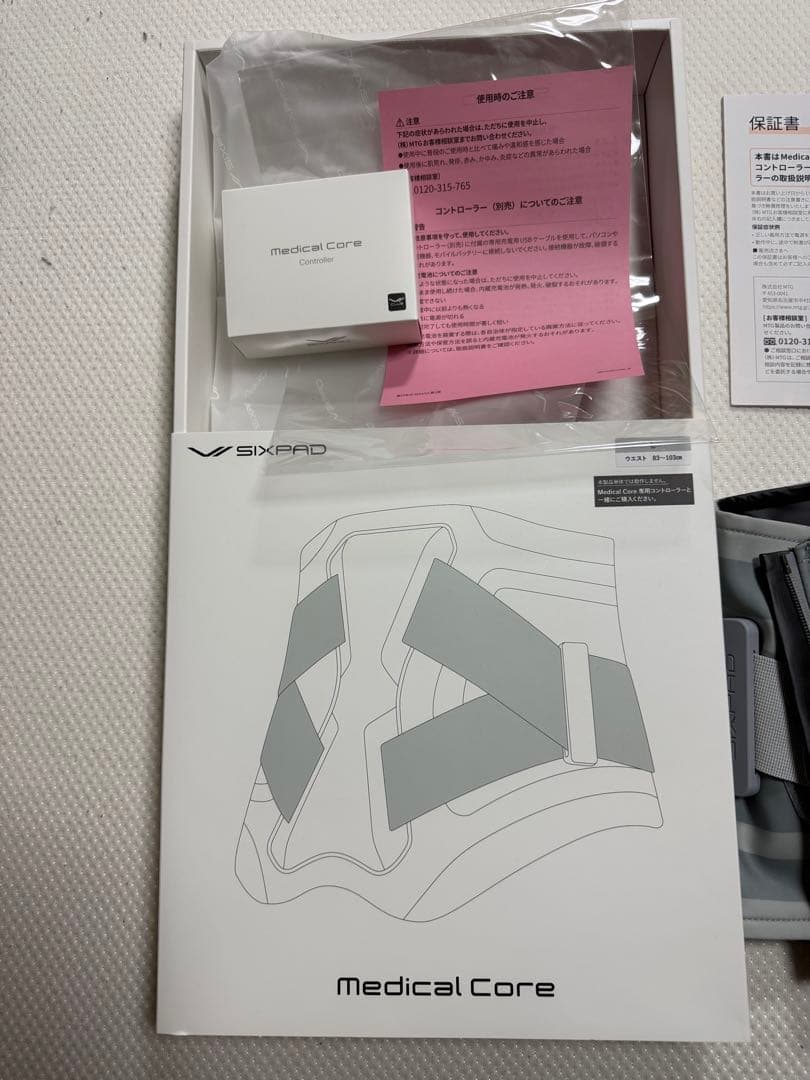 安*達様 SIXPAD Medical Core コントローラー付L新品同様11