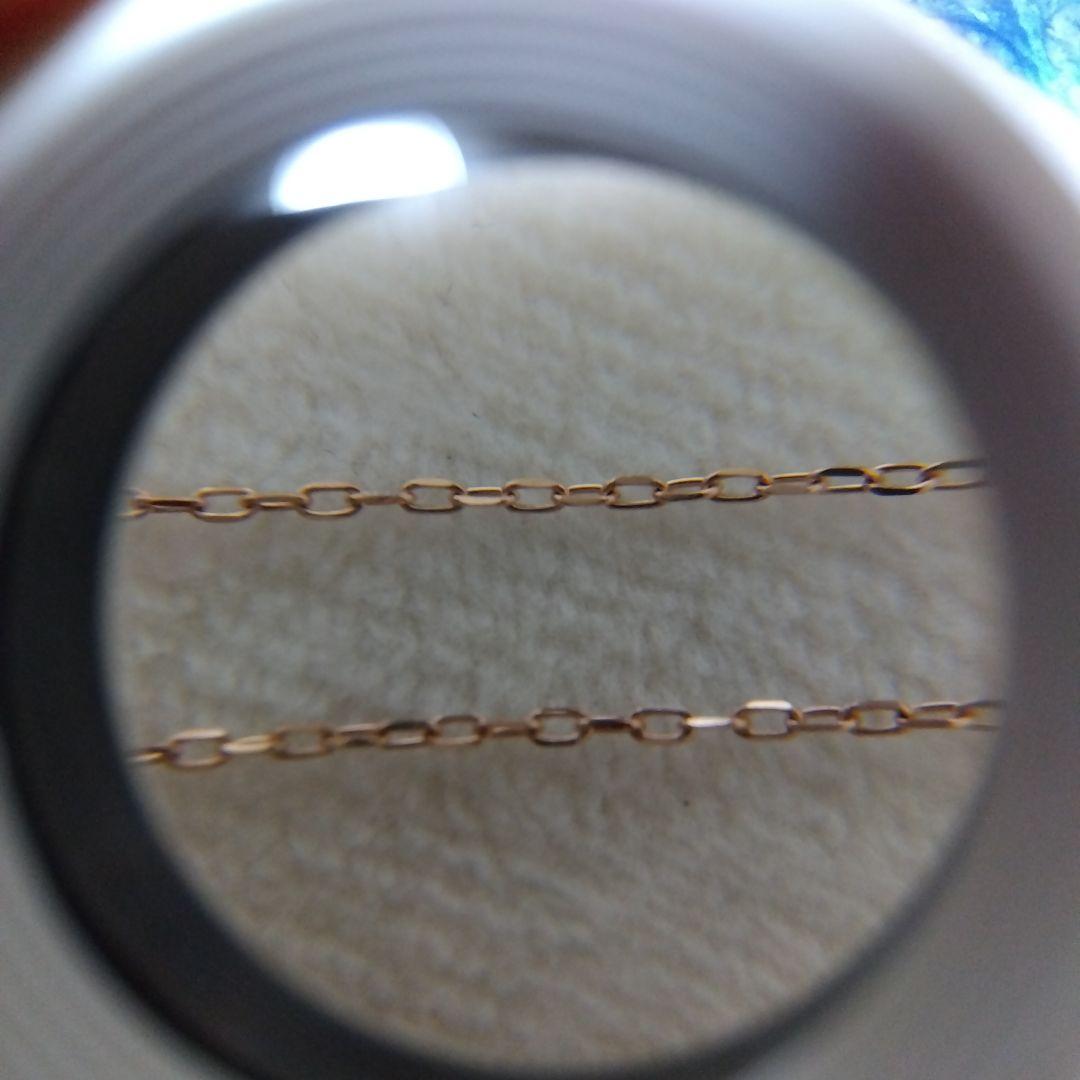 agete K10PG ハートモチーフネックレス 美品(お値下げ不可)