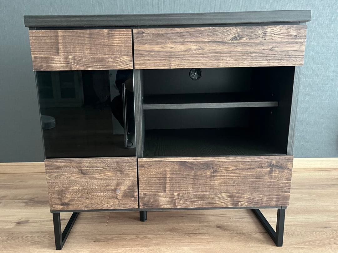 テレビ台 ミドルボード 幅80 奥行き44.5 高さ77 日本製 大川家具