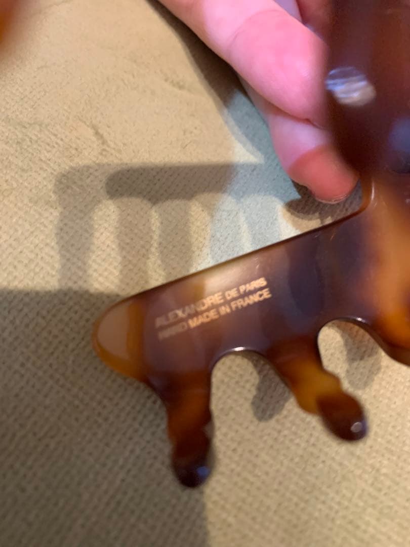 アレクサンドルドゥパリ ALEXANDRE DE PARISヘアークリップ 大