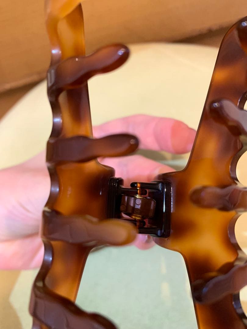 アレクサンドルドゥパリ ALEXANDRE DE PARISヘアークリップ 大