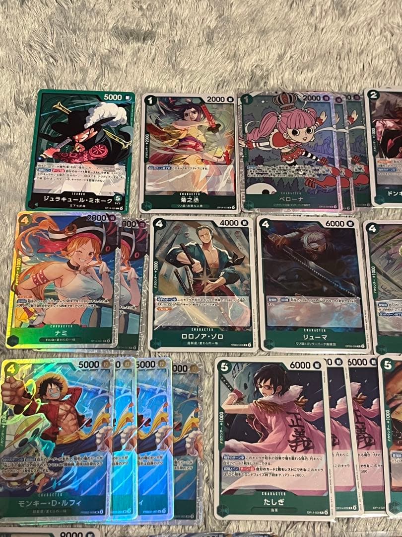 【即購入OK】ワンピースカード 即プレイデッキ オリジナル構築　ミホーク