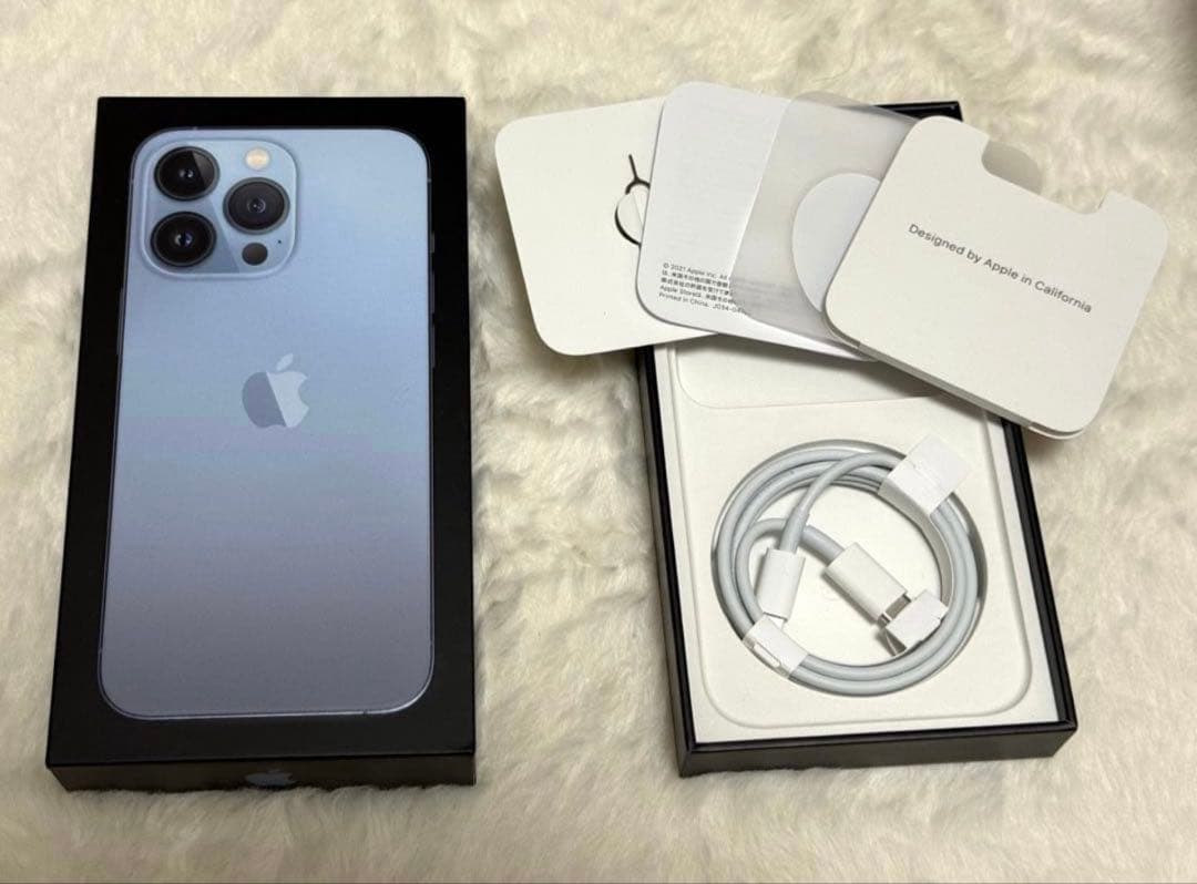 Apple iPhone 13 Pro シエラブルー 本体+箱付属品　128GB