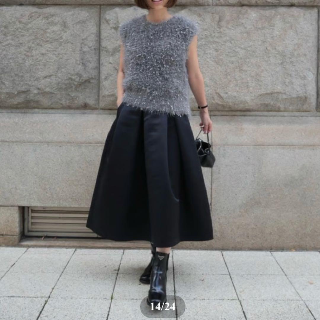 heve Tinker Knit gray ティンカーニット グレー ベスト