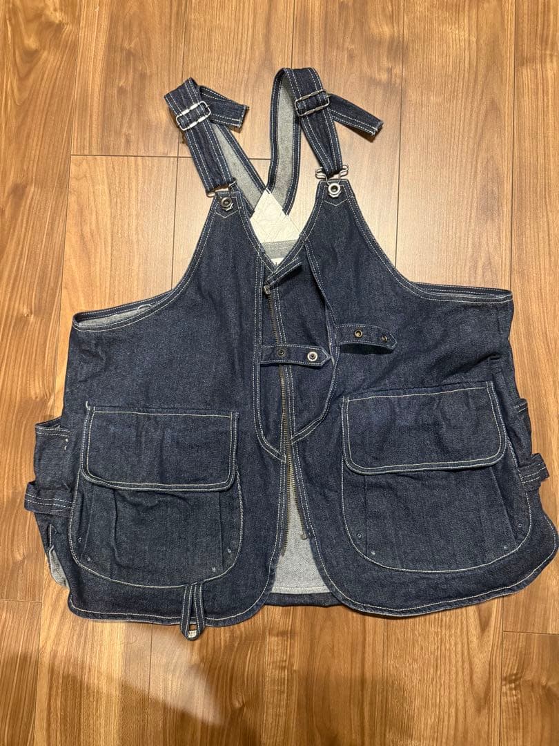  peak TAKIBI Denim Vest 焚き火ベスト　Lサイズ