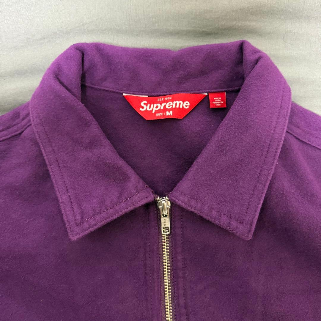 ジャケット・アウター Supreme Moleskin Work Jacket purple M