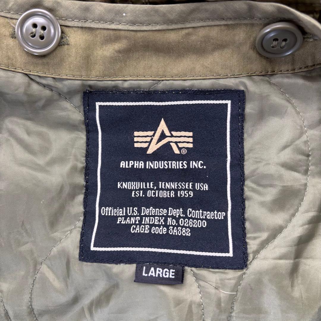 ALPHA モッズコート ALPHA INDUSTRIES m-51 軍