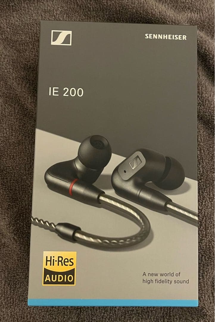 SENNHEISER ゼンハイザー IE200 有線イヤホン ブラック