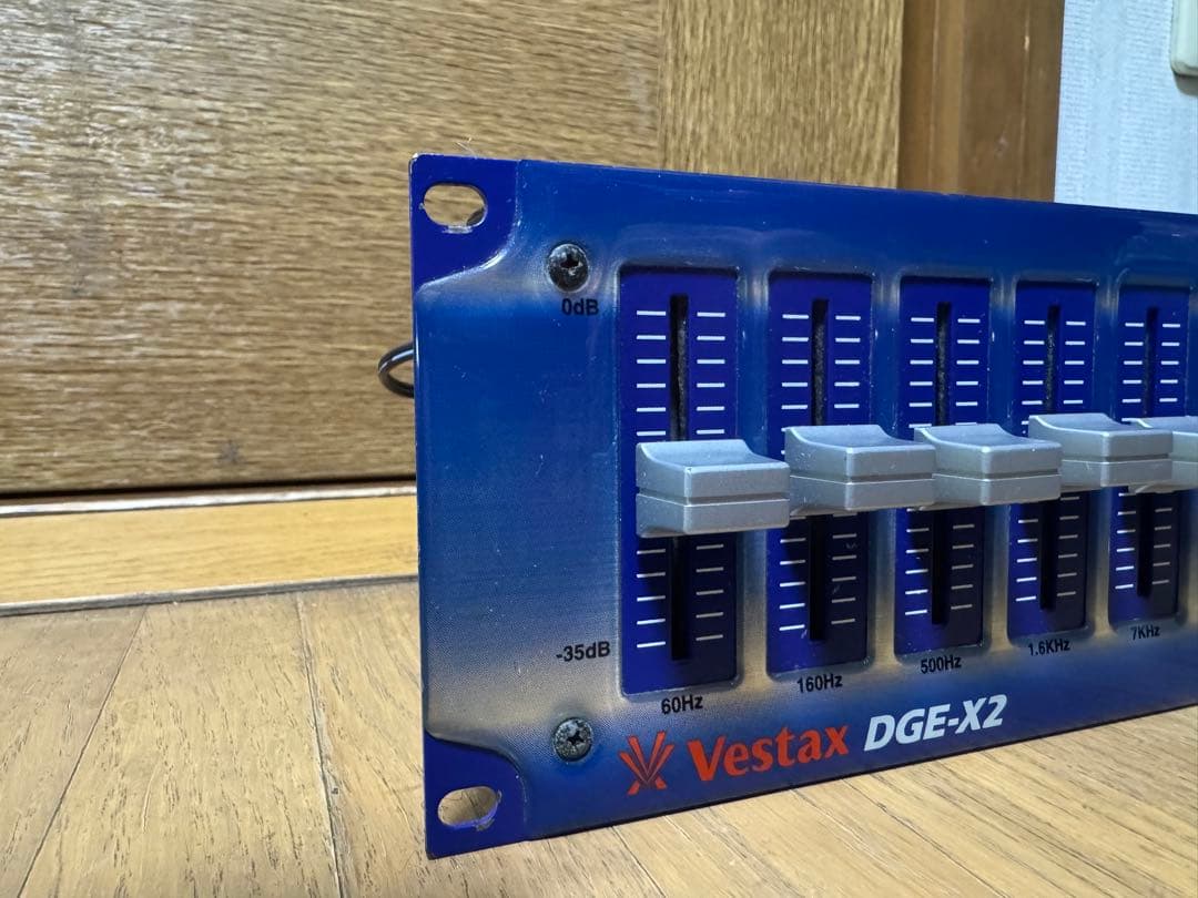 Vestax DGE-X2 GRAPHIC EQUALIZER 激レア