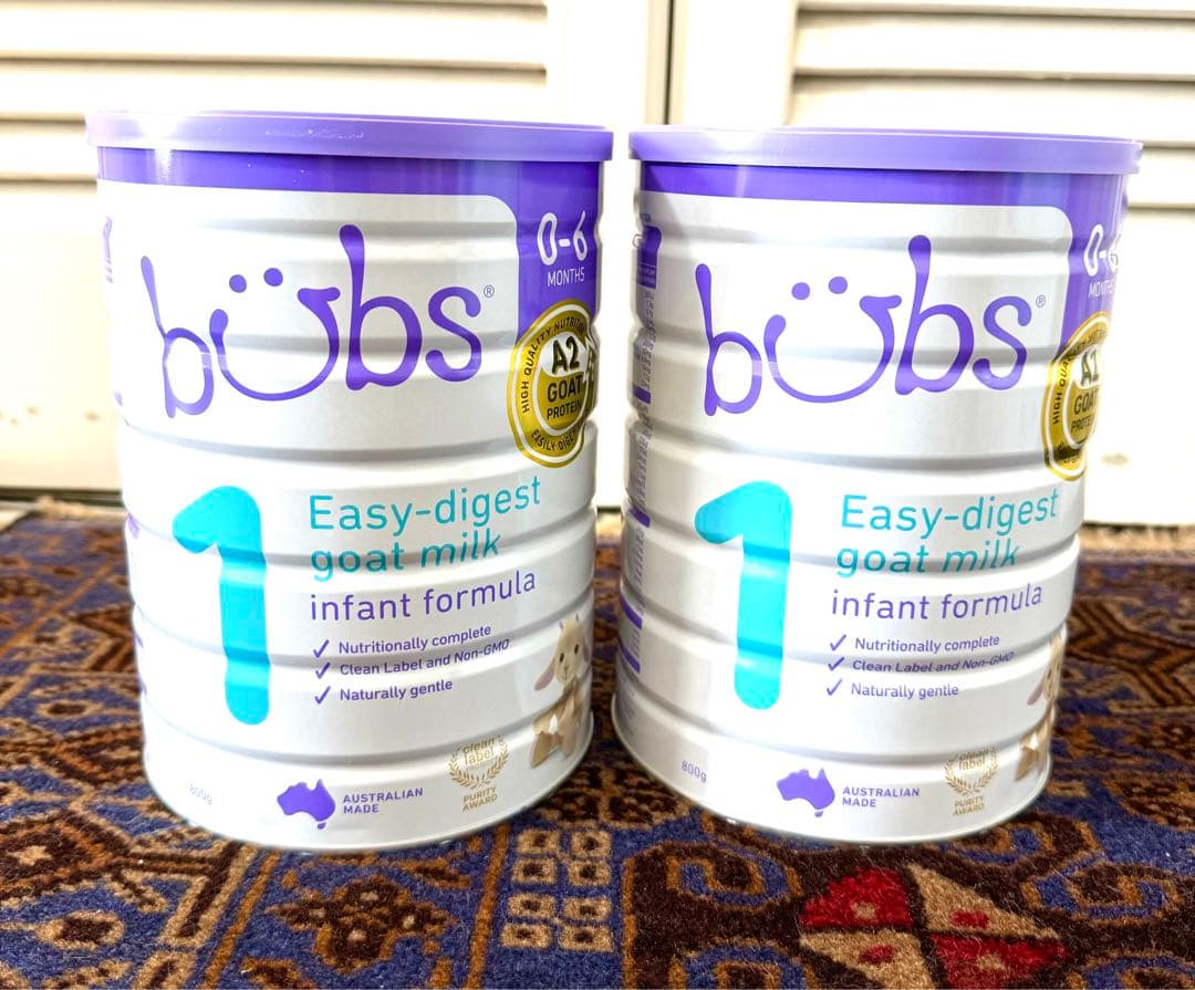Bubs バブズ ヤギ ミルク やぎ粉ミルク ステップ1 新品 2缶セット