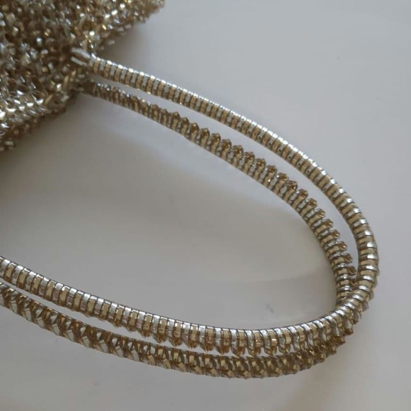 ANTEPRIMA (アンテプリマ) ワイヤーバッグ　シャンパンゴールド