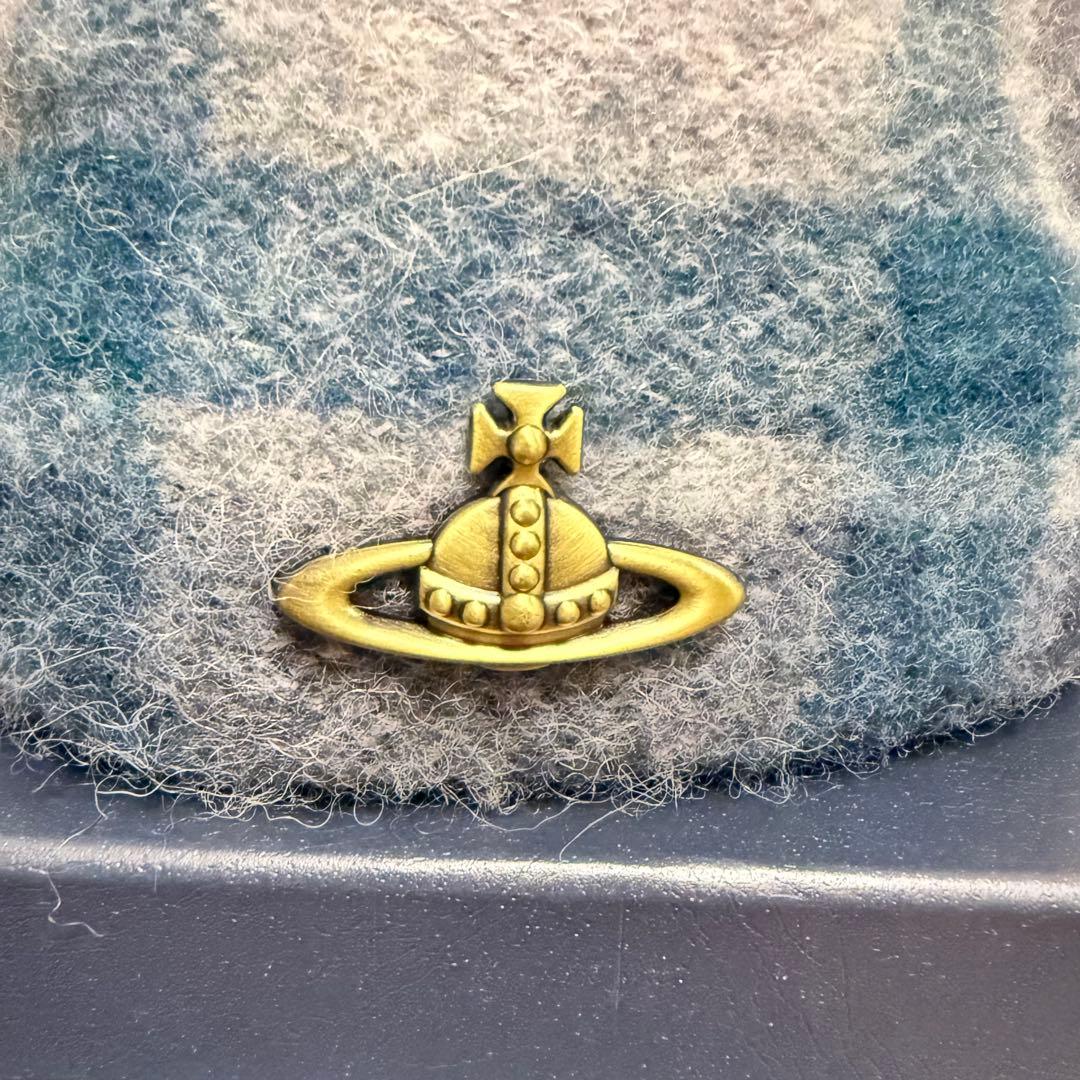 Vivienne Westwood ニット帽 アルパカ ウール S 金具 グレー