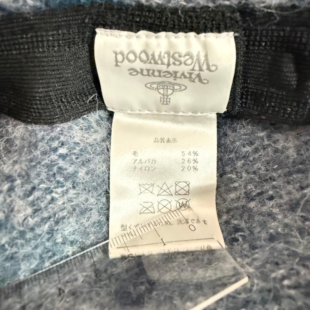 Vivienne Westwood ニット帽 アルパカ ウール S 金具 グレー