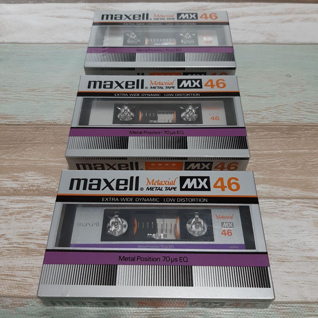 カセットテープ　maxell　MX46