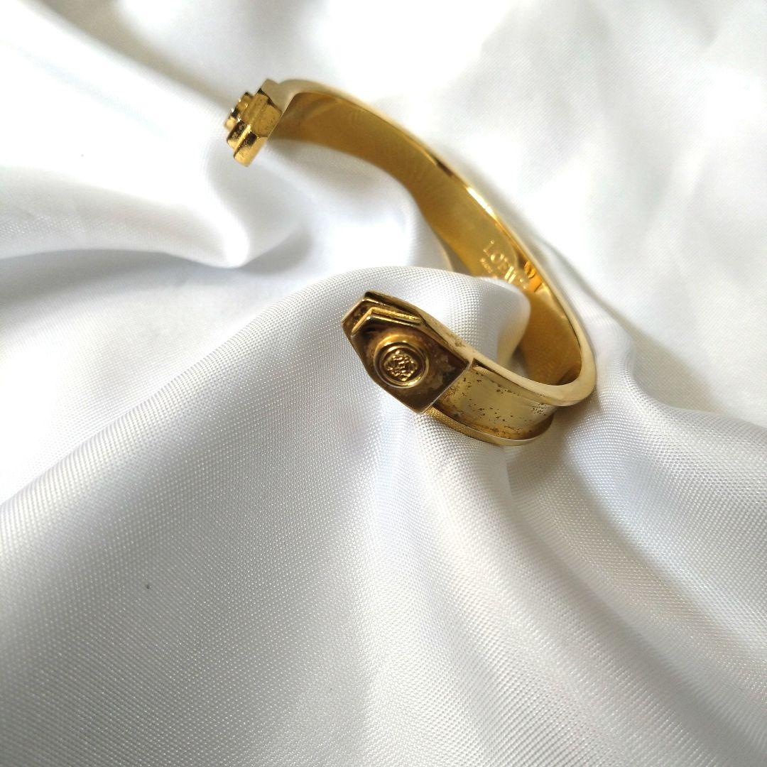 超希少　LOEWE　wアナグラム　ヴィンテージ　バングル