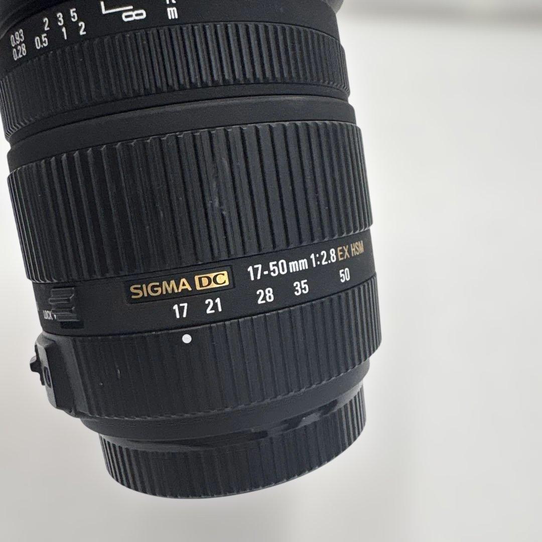 SIGMA 17-50mm F2.8 EX DC OS HSM 望遠レンズ