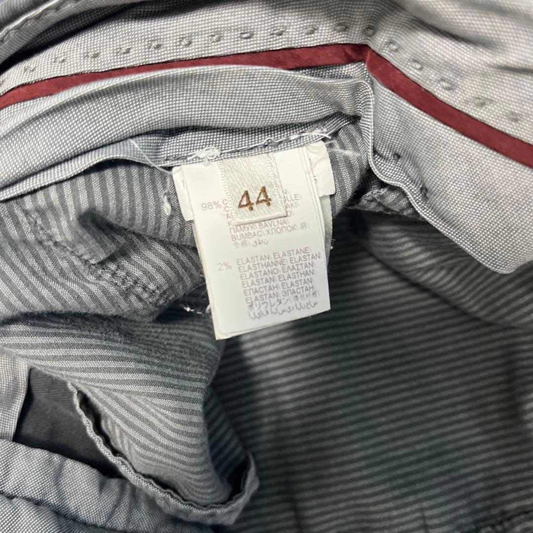 R*C様 ブルネロクチネリ44サイズパンツボトムスグレーコットンスラックス