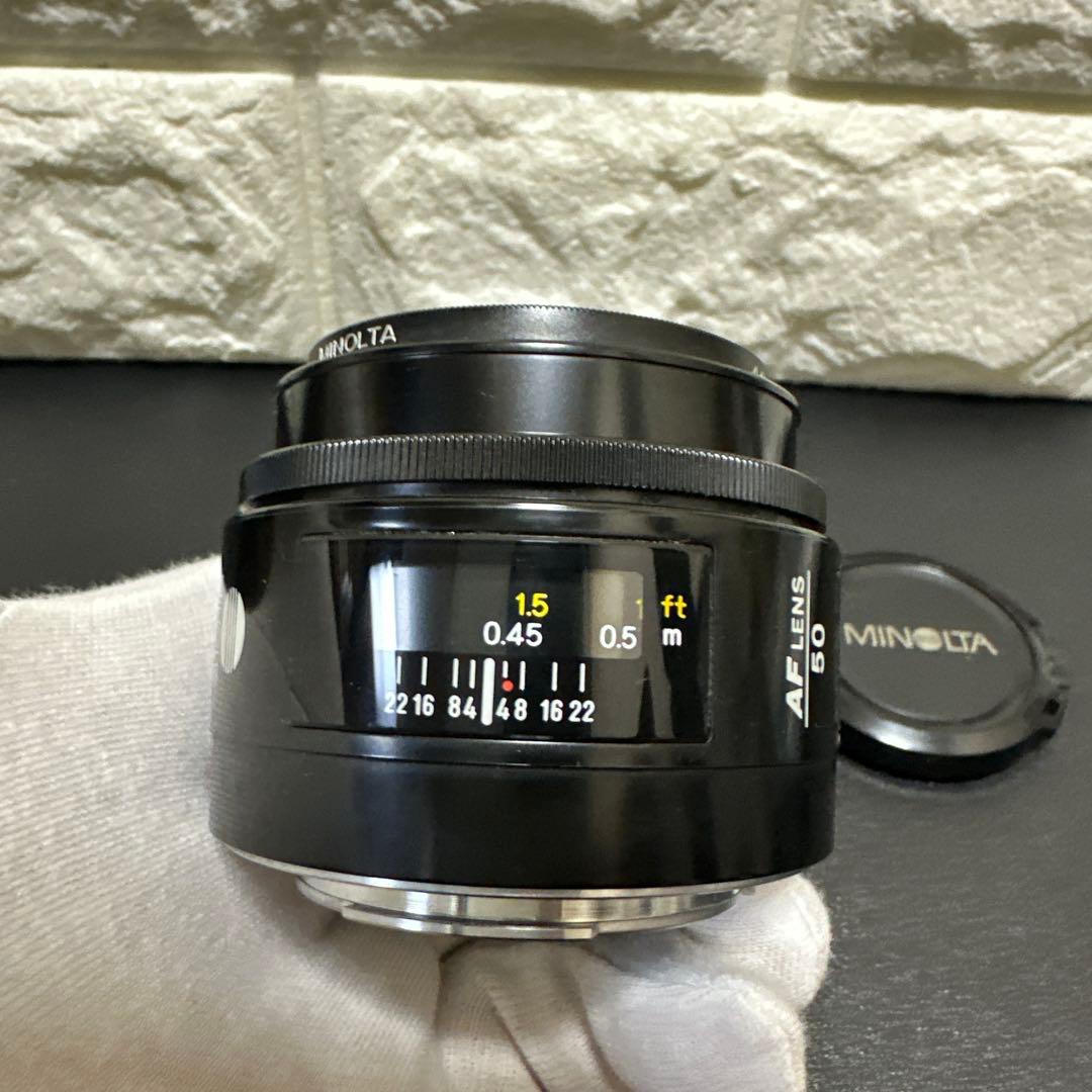 美品　ミノルタ Minolta AF 50mm F1.4 単焦点レンズ