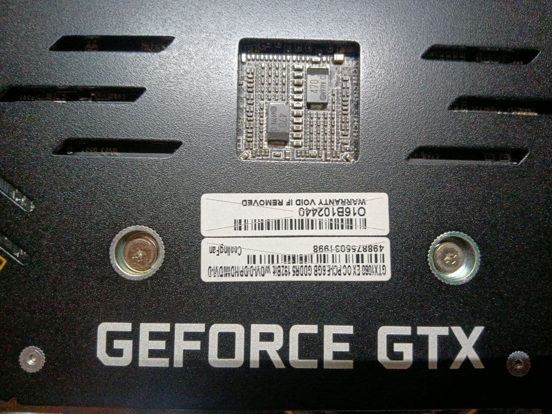 美品 玄人志向 GTX1060 6GB GF-GTX1060-6GB/OC/DF