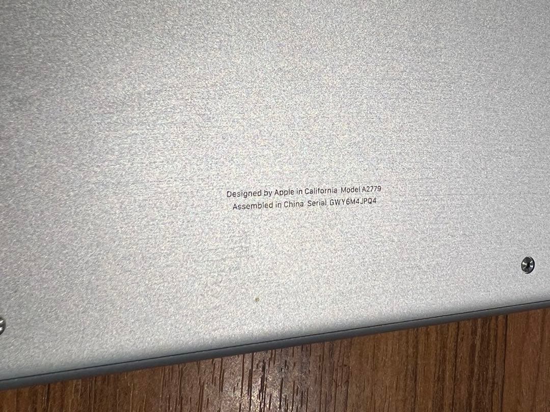 【ジャンク品】　MacBook Pro M2 PRO 16GB 512GB