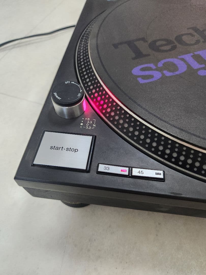 カートリッジ付Technics SL-1200MK3 ターンテーブル
