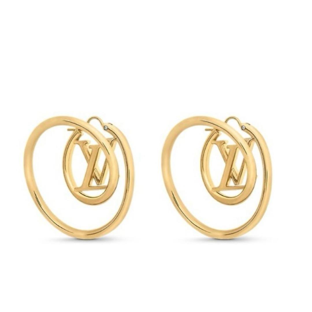 ✨美品✨　ルイ・ヴィトン　ピアス　LV スパイラル　片耳　M00764