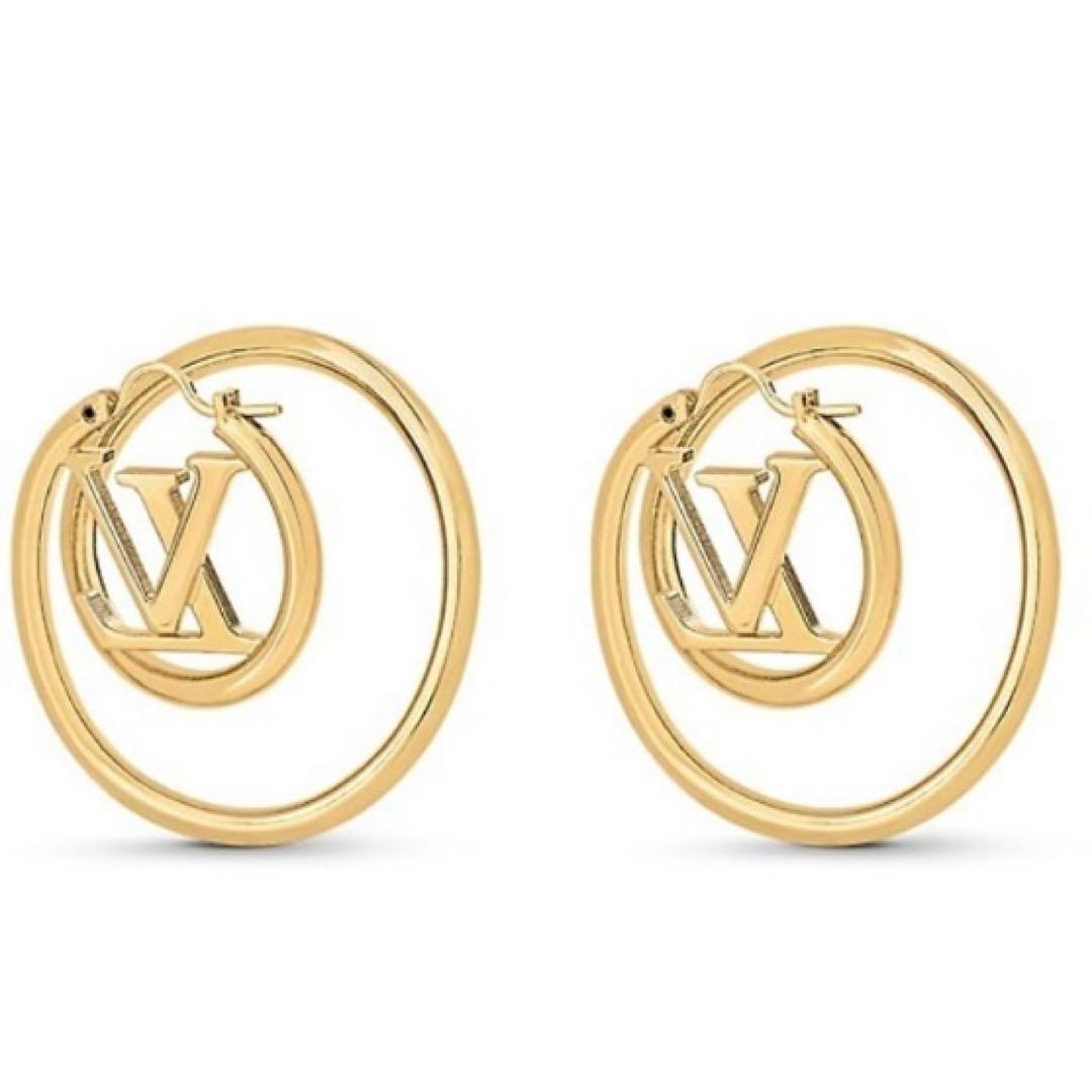 ✨美品✨　ルイ・ヴィトン　ピアス　LV スパイラル　片耳　M00764