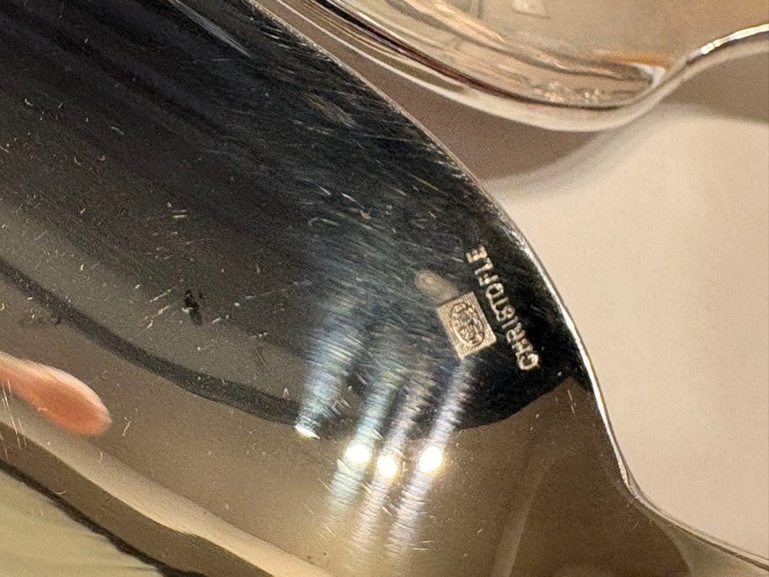 【美品】Christofle クリストフル カトラリー6本セットx 2組