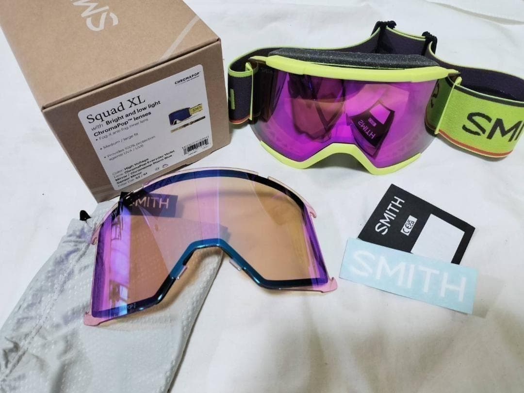 特価　スミス　SQUAD XL スノーゴーグル　レギュラーフィット