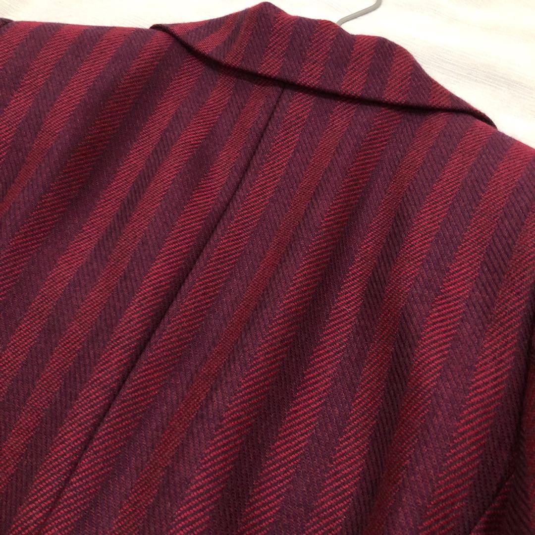 Christian Dior テーラードジャケット ストライプ M