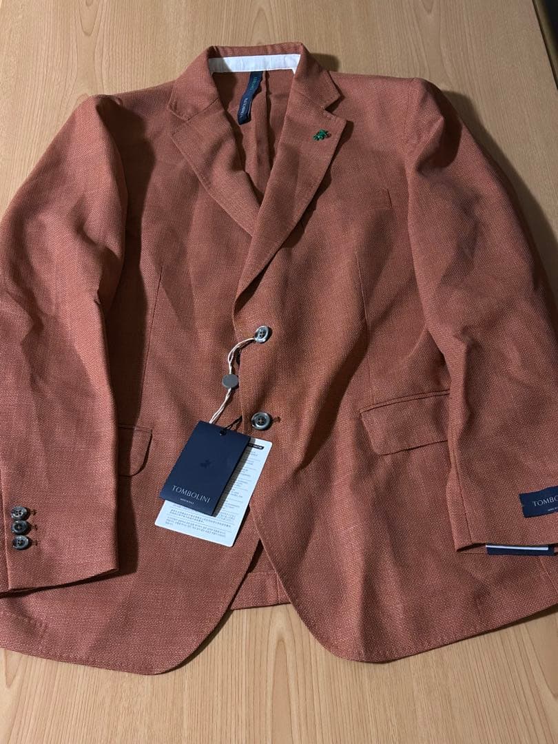 イタリア製　TOMBOLINI ヴァージンウール100% テーラードジャケット