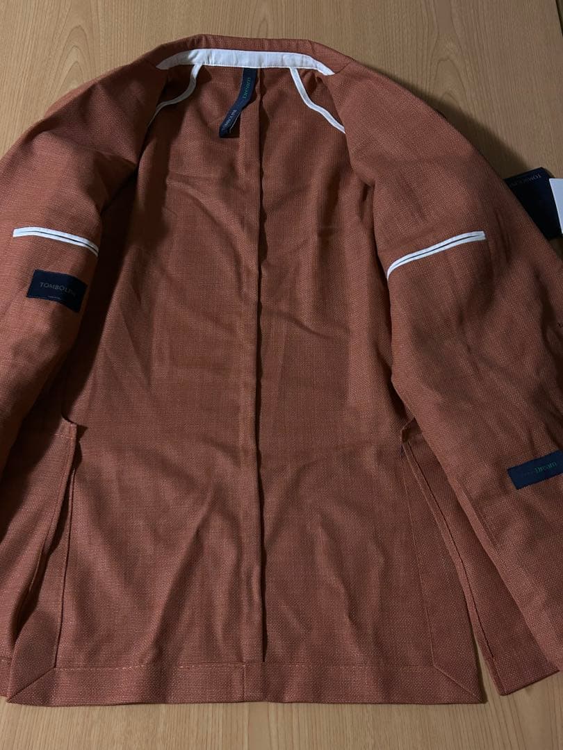 イタリア製　TOMBOLINI ヴァージンウール100% テーラードジャケット